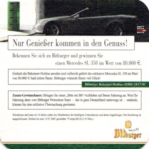 bitburg bit-rp bitburger prem quali 4b (quad185-nur geniesser 2003) 